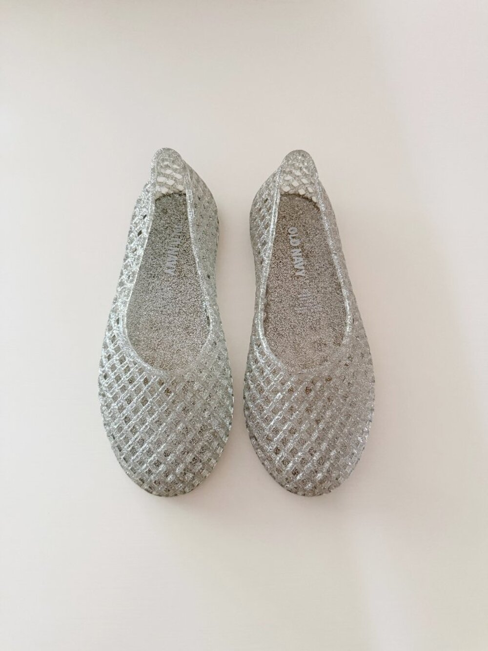Old Navy Glitter Jelly Ballet Flats • Toddler Size 13